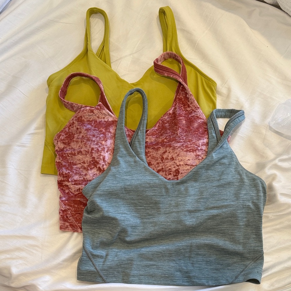 Lululemon Align Cropped Tank Bundle - image 1